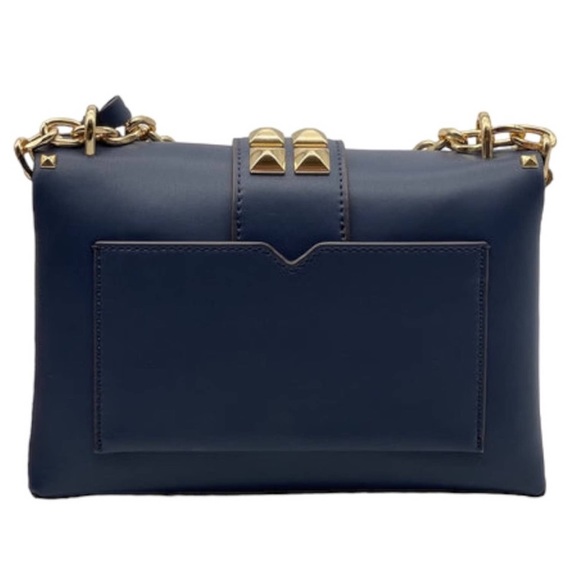 Michael Kors Cece Medium Studded Faux Leather Shoulder Bag - Picture 8 of 14